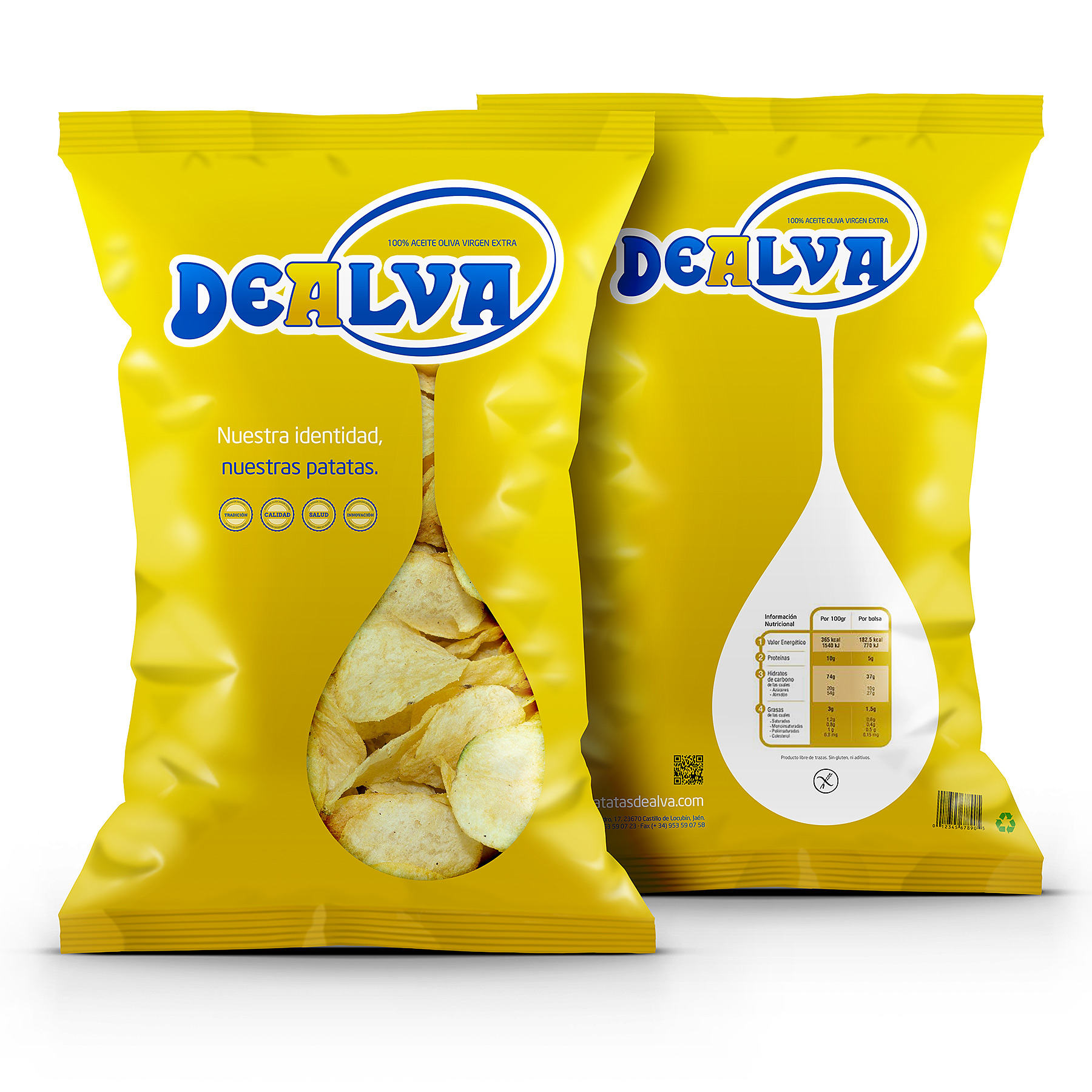 Packaging Patatas Fritas Dealva