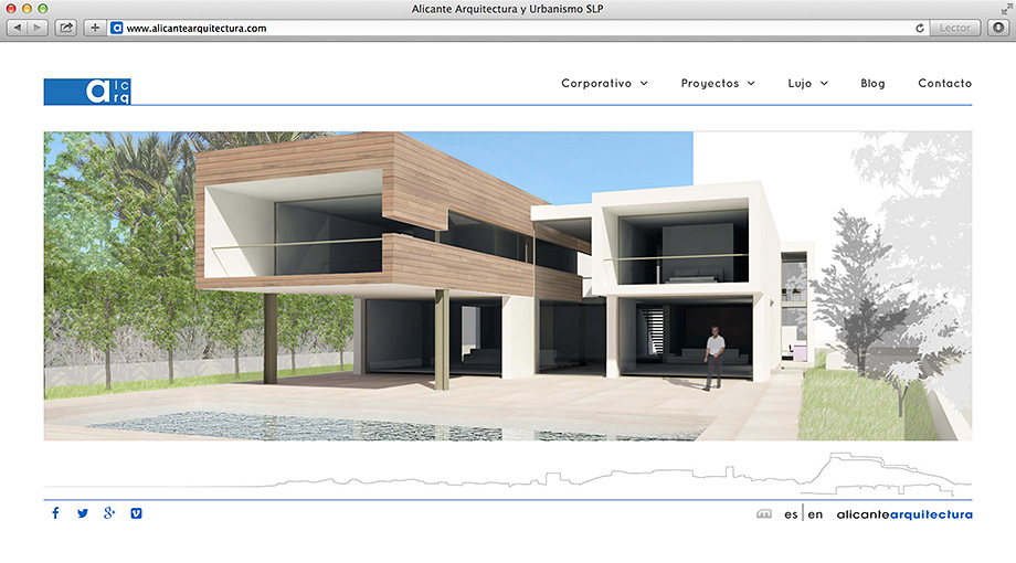 Web Alicante Arquitectura